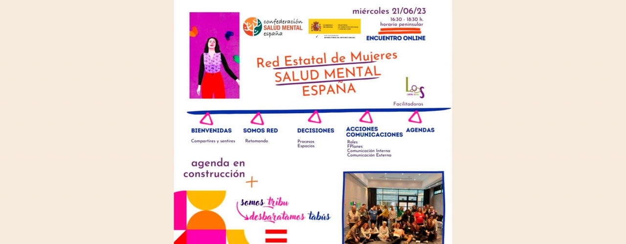 Participamos en la Red de Mujeres de Salud Mental España